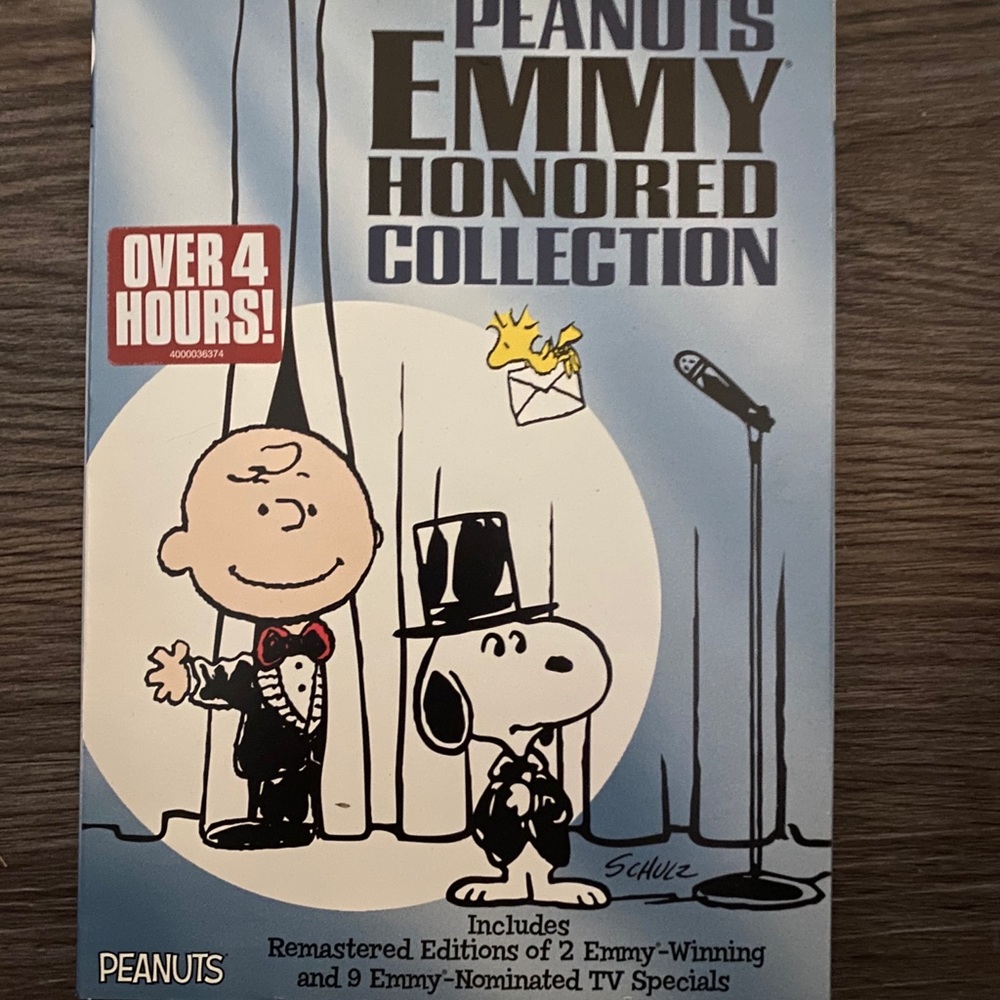 Peanuts Emmy Honored Collection DVD